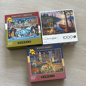 Dowdle Jigsaw Puzzle Collection - Vibrant Scenes